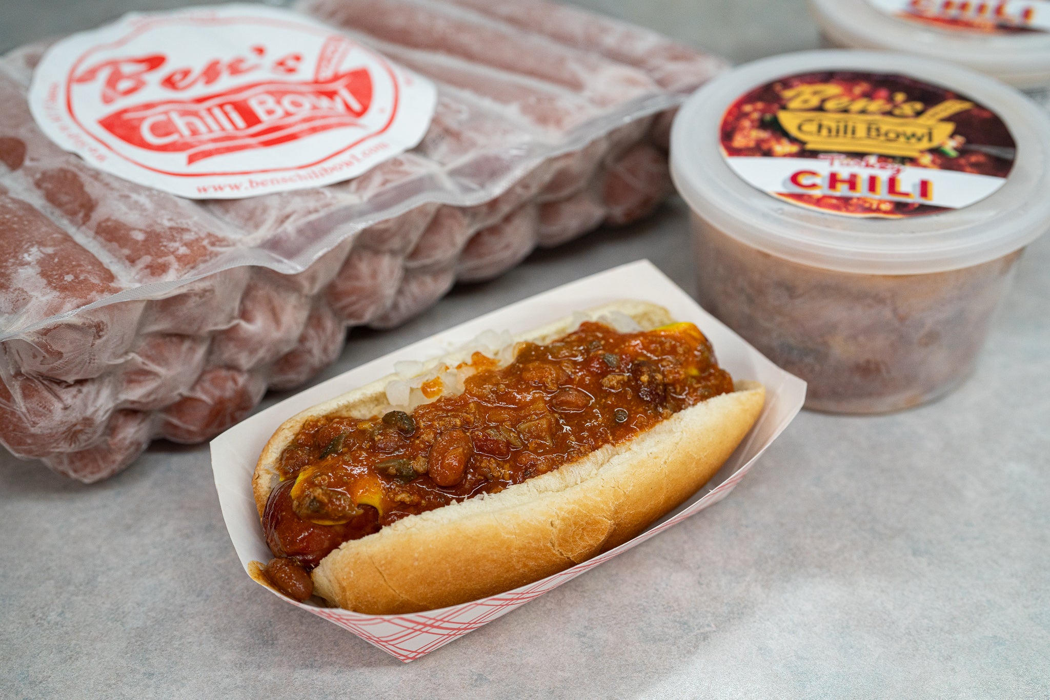 20 Jumbo Turkey Dogs and 2 Pints of Turkey Chili – Ben's Chili Bowl