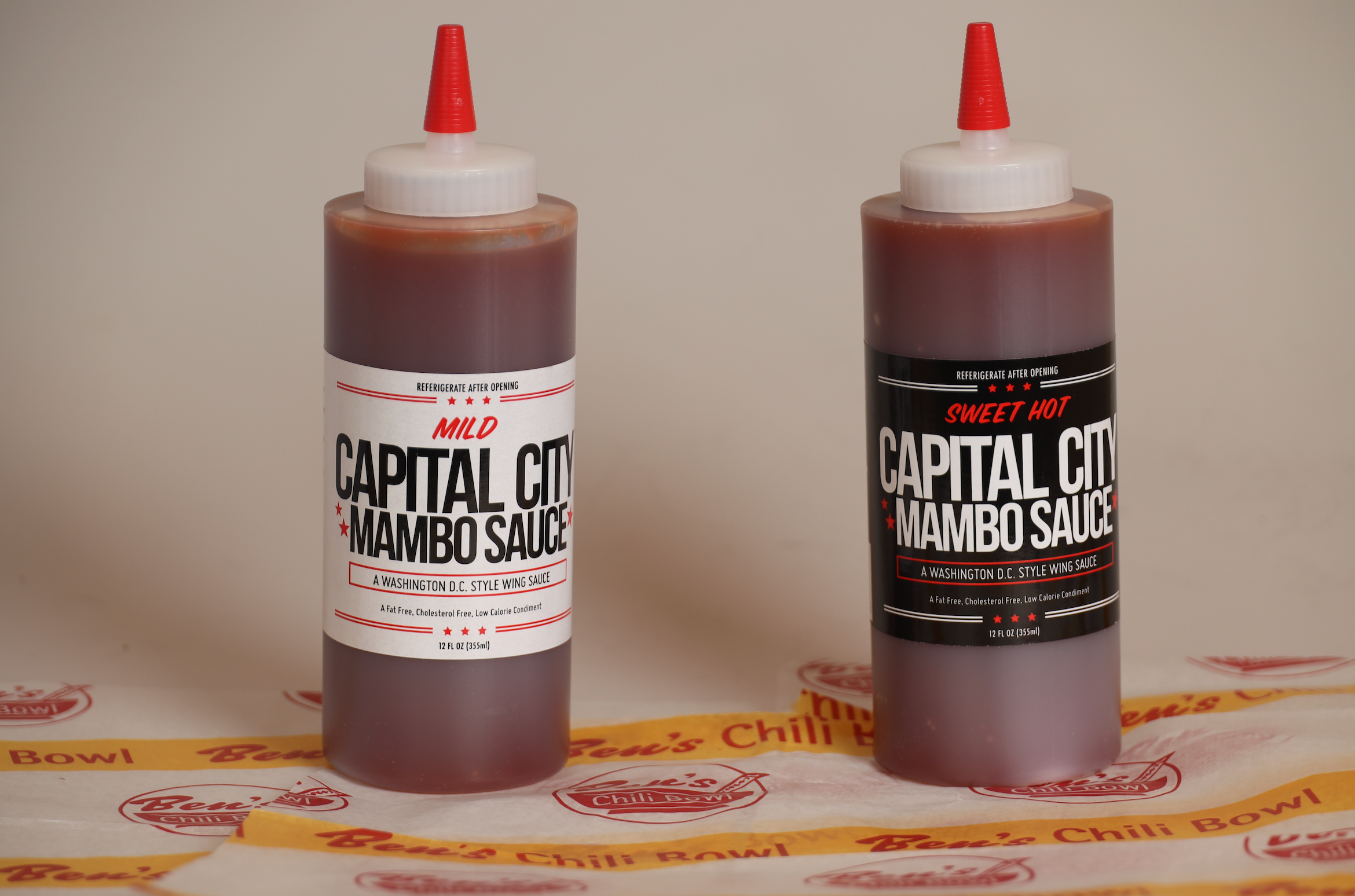 Capital City Mambo Sauce - Variety 2 Pack - Sweet Hot & Mild | Washington DC Win