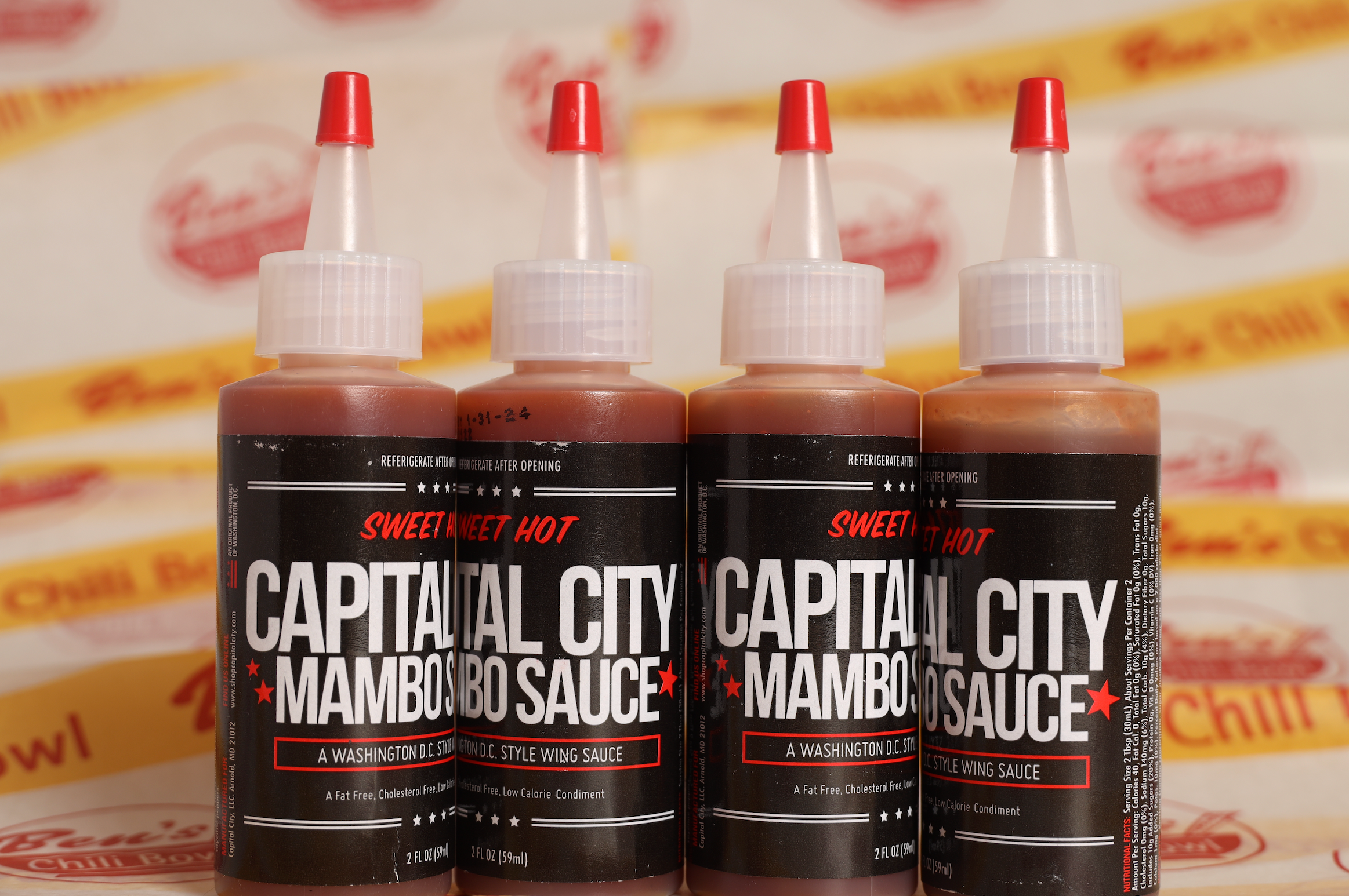 Capital City Mambo Sauce, Sweet Hot - 12 fl oz